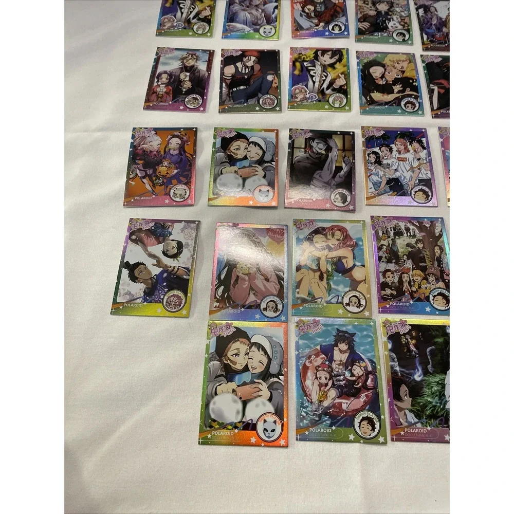 DZ Trading Cards Anime Demon Slayer Sailor Moon Etc‎ Set Of 40
